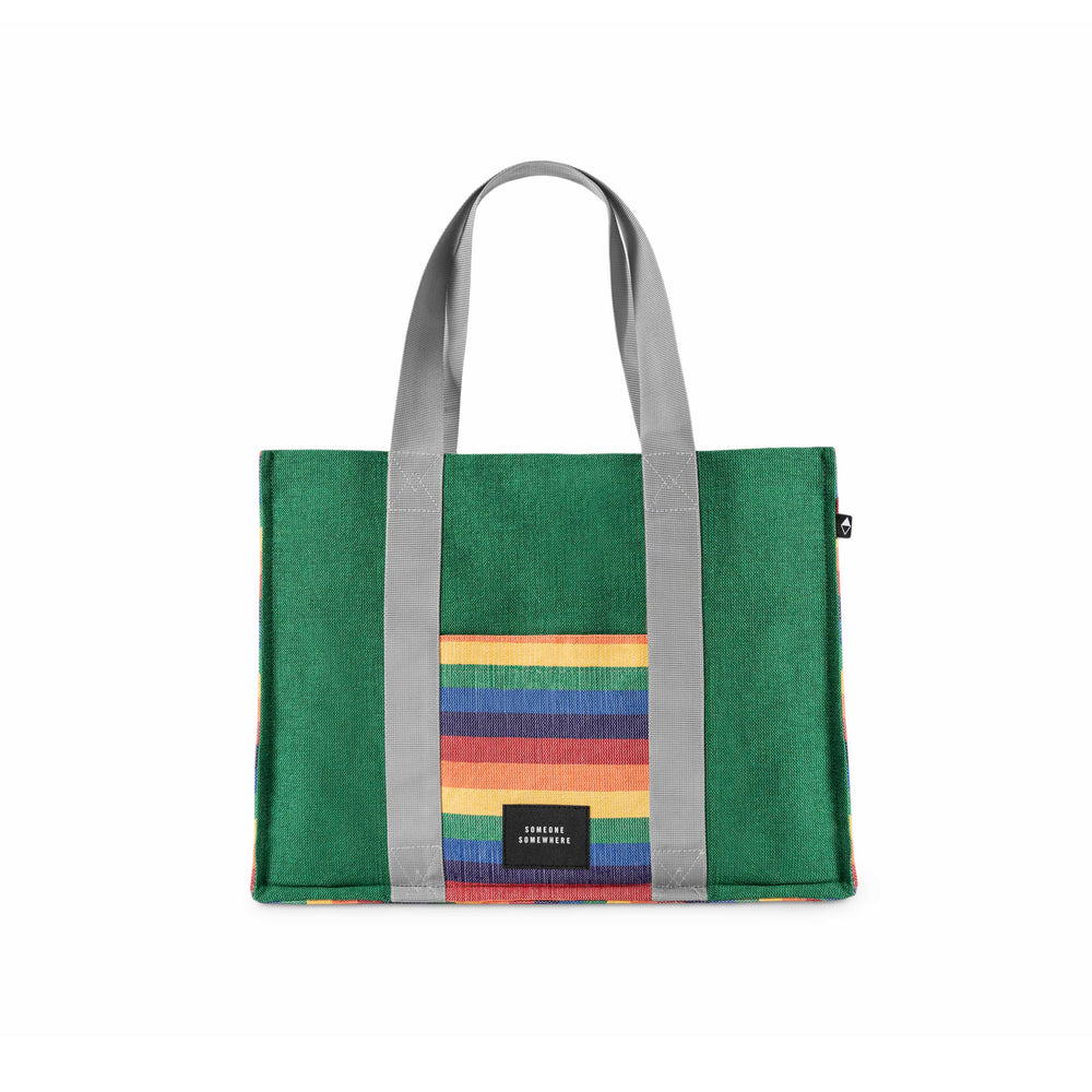 Green Tote Bag-all