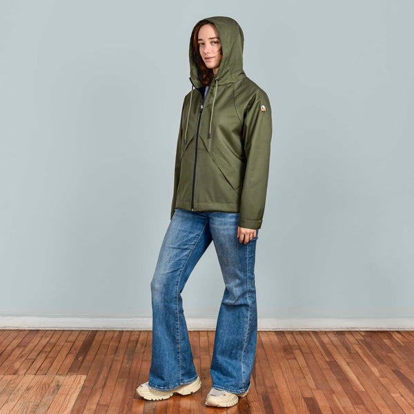 Olive Jacket Women-all