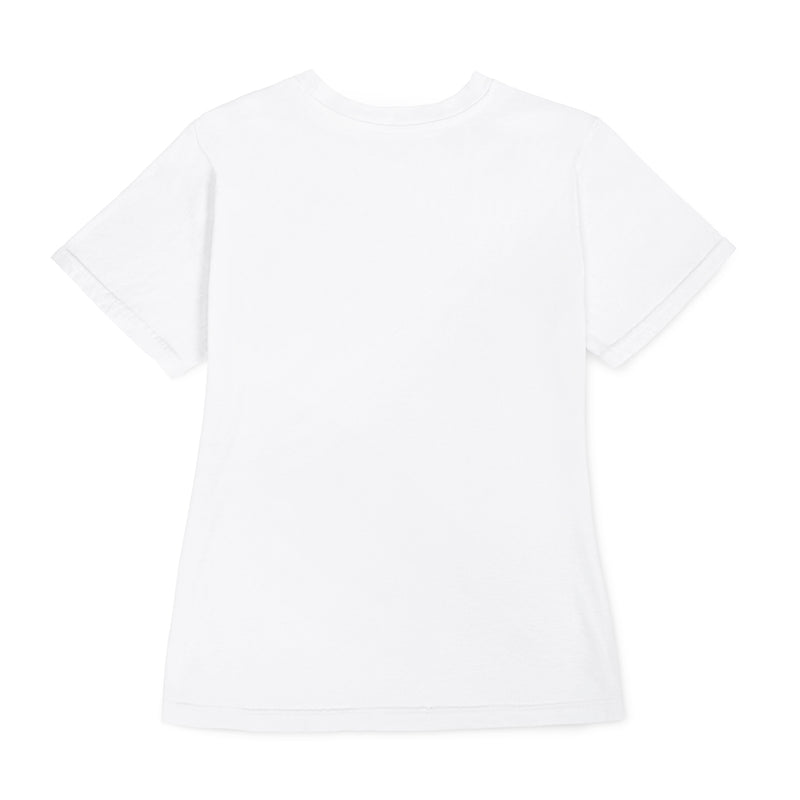 Womens Graphic Tee in White-all